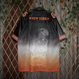 XXXL vintage Y2K hard knock hiphop embroider football jersey